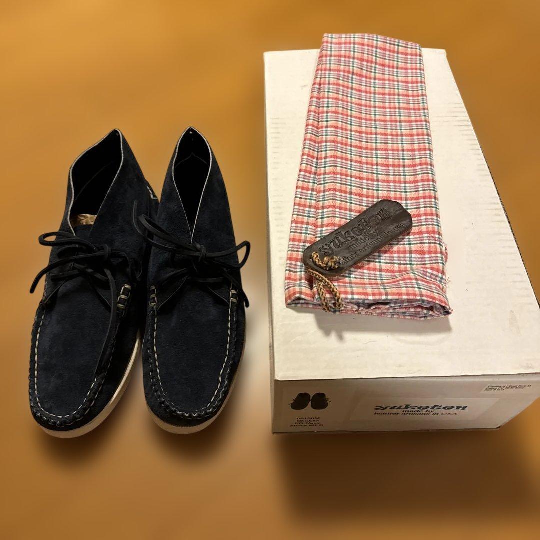 ユケテン　チャッカータイプモカシンsize 8HＤ未使用品2000年代後半新古品