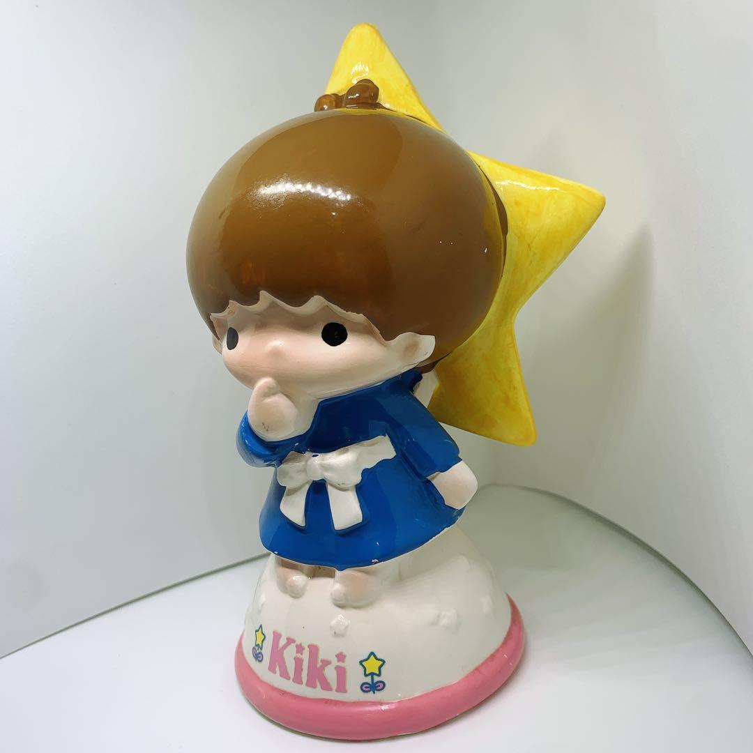 状態良◎レア✨ キキララ キキ 陶器 貯金箱 1976年製 昭和 レトロ 置物
