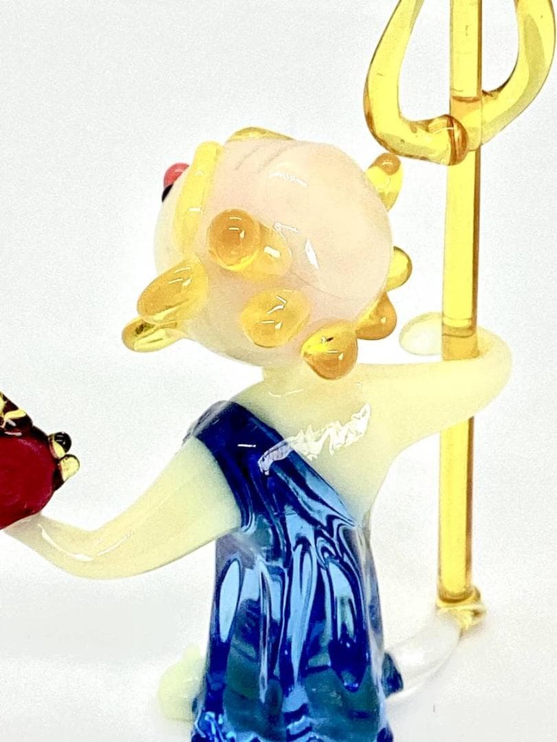 ★FRAGILE,GLASS,FIGURES ガラス製 人形 ポセイドン