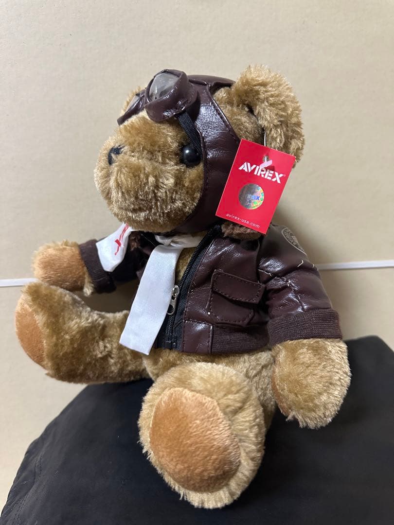 AVIREX パイロットテディベア ゴーグル付き