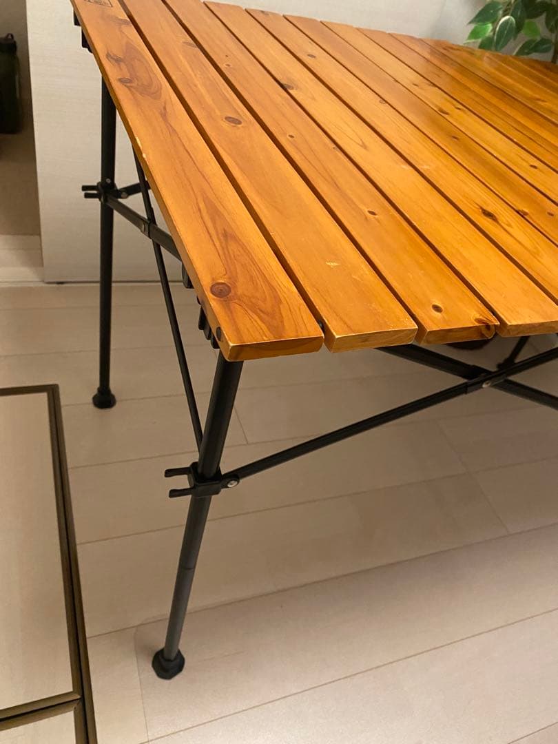 Coleman 木製アウトドアテーブル