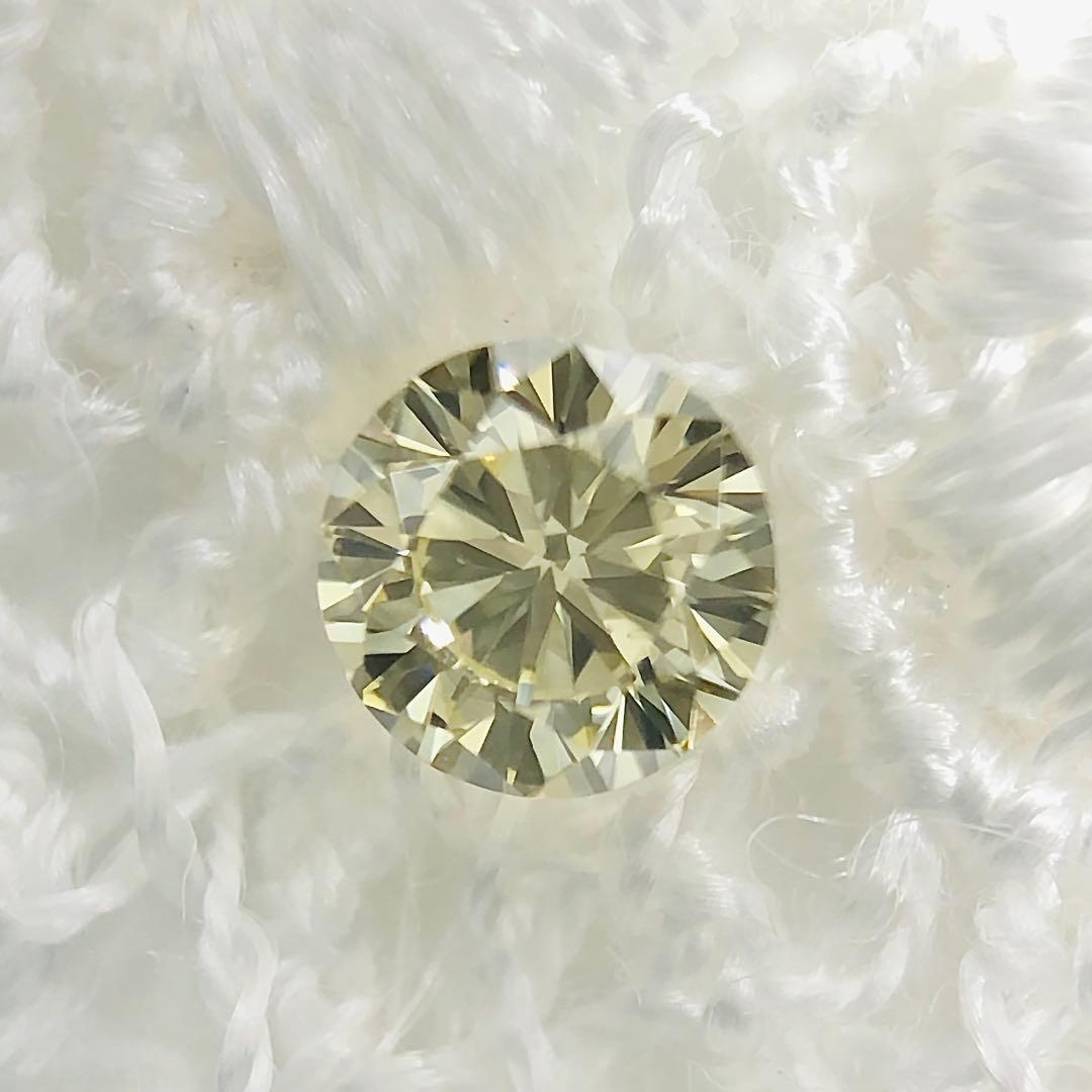 0.207ct Light Yellow SI-1 GD イエローダイヤルース