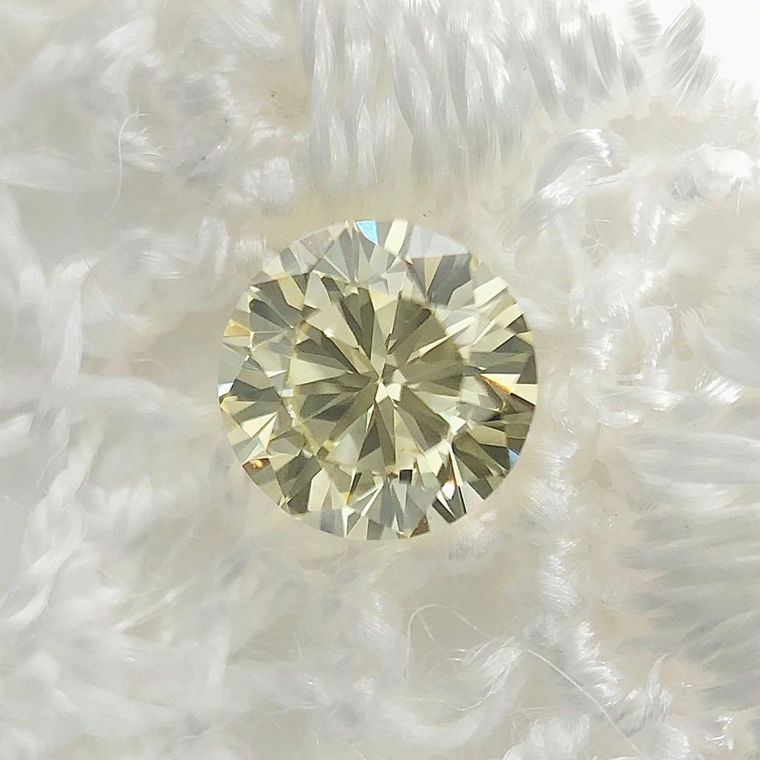 0.207ct Light Yellow SI-1 GD イエローダイヤルース