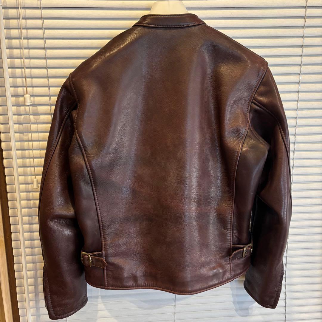 【KADOYA】　ヘッドファクトリー AS-1VS シングルライダースジャケット