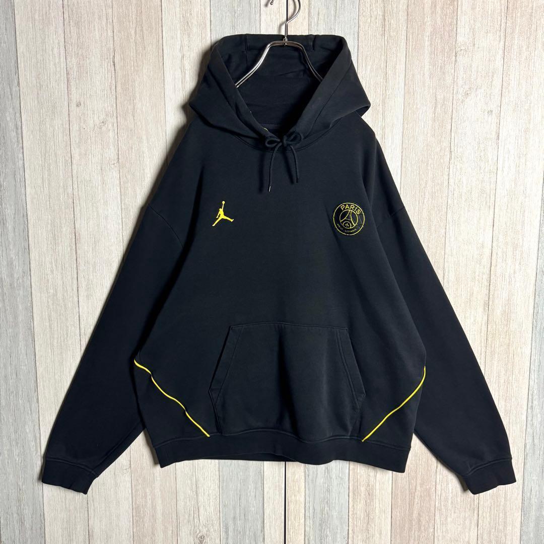 3396【希少・人気】ジョーダン×パリサンジェルマン ジャンプマンロゴ パーカー