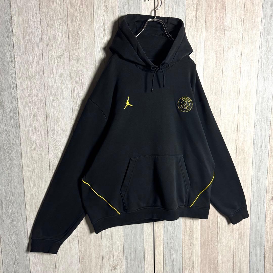 3396【希少・人気】ジョーダン×パリサンジェルマン ジャンプマンロゴ パーカー