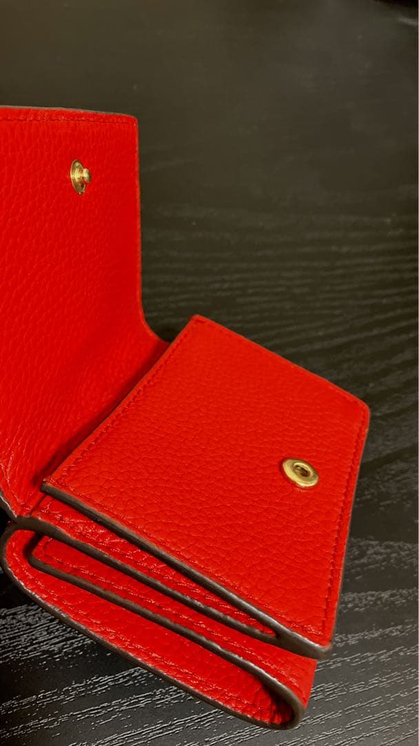 未使用　トリーバーチ財布　マックグロー トライフォールド ミニウォレット