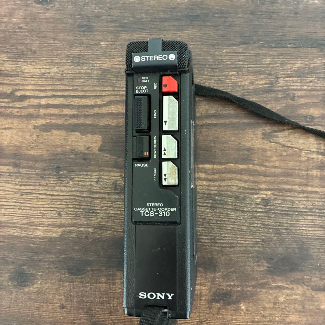 【ジャンク】SONY TCS-310 ステレオカセットレコーダー 中古品