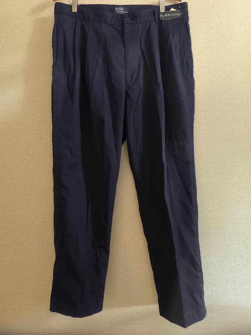 タグ付きデッド 初期タグ Polo Ralph Lauren ネイビー ポロチノ