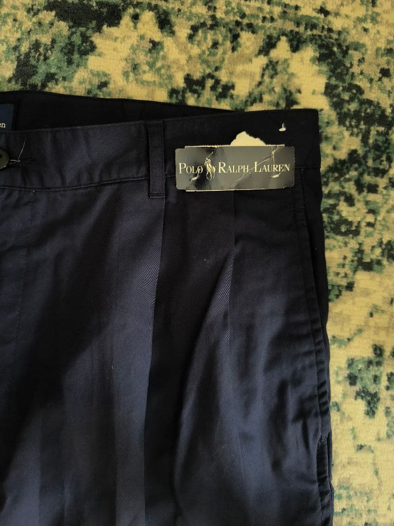 タグ付きデッド 初期タグ Polo Ralph Lauren ネイビー ポロチノ