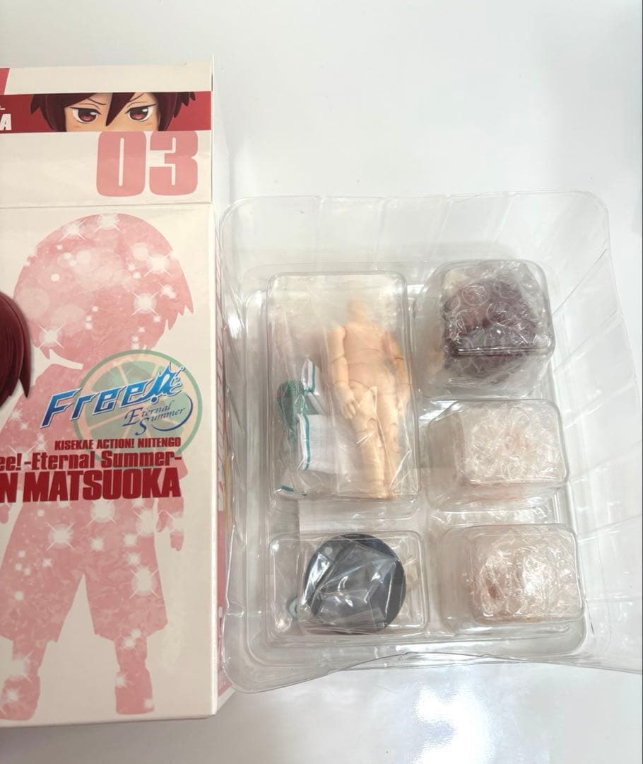 【Free!】松岡凛　フィギュア　着せかえ・あくしょん！　にいてんご