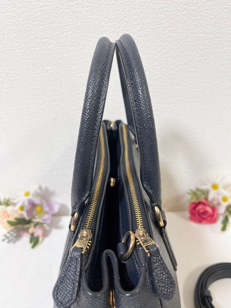 【極美品】COACH コーチ ショルダーバッグ 2WAY ハンドバッグ チャーム