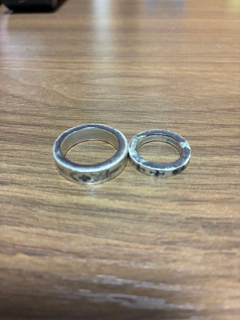 クロムハーツリング　20号 9号　セット