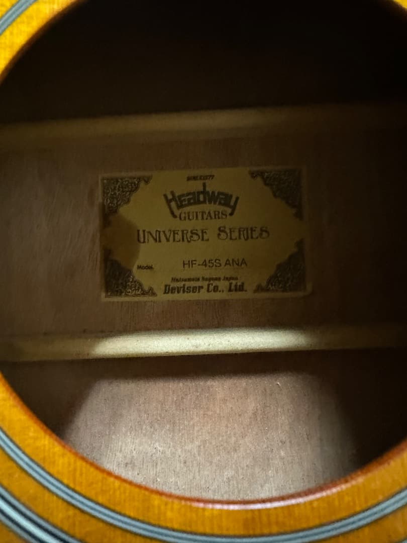 Headway HF-45S ANA アコースティックギター