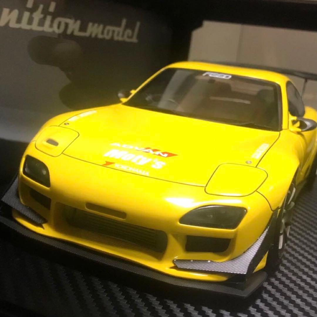 イグニッションモデル 1/18 FEED RX-7 FD3S イエロー