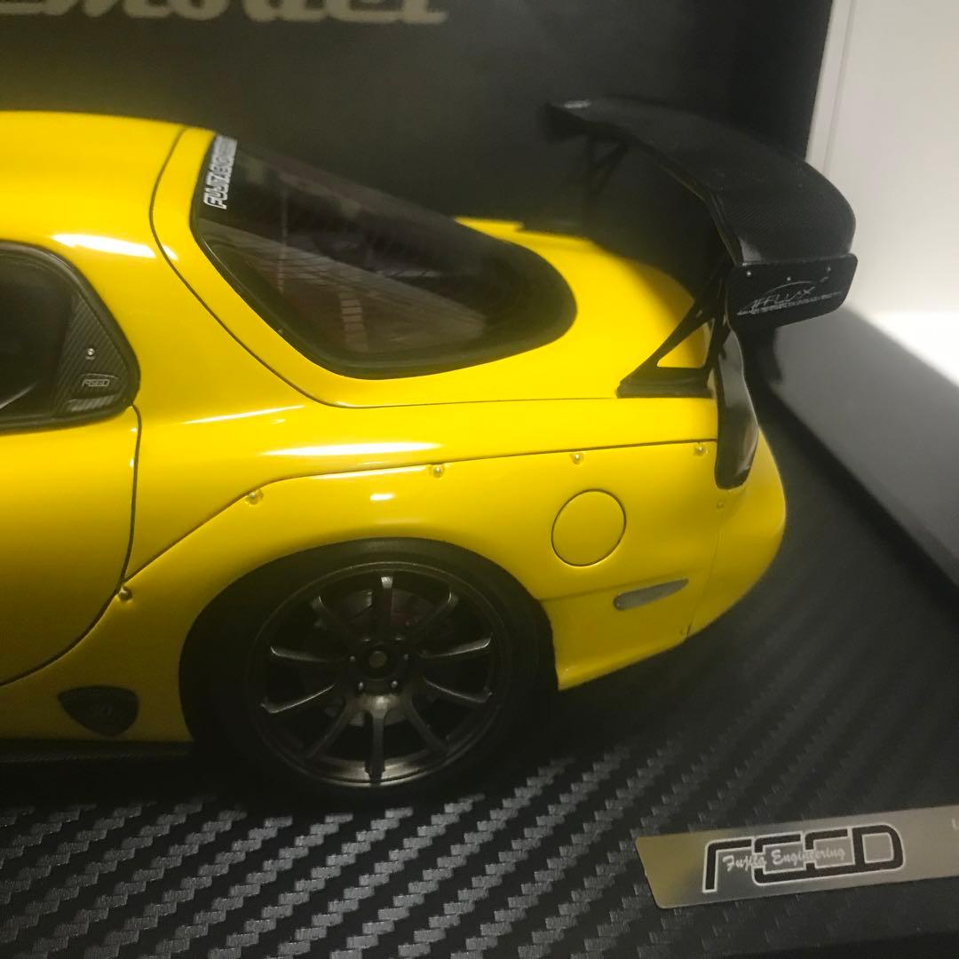 イグニッションモデル 1/18 FEED RX-7 FD3S イエロー