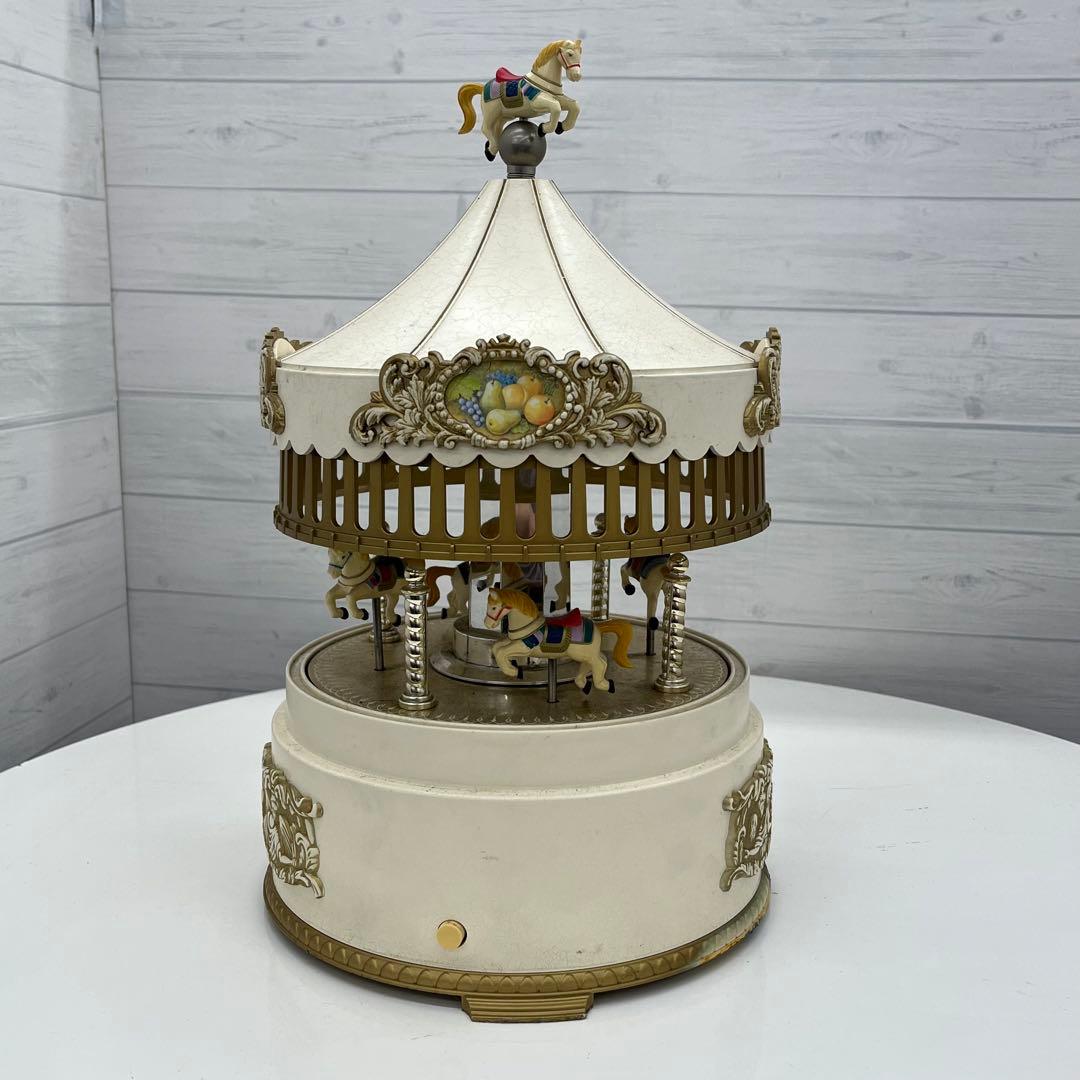 SEIKO メリーゴーランド RE702W オルゴール 置時計 魅惑のワルツ