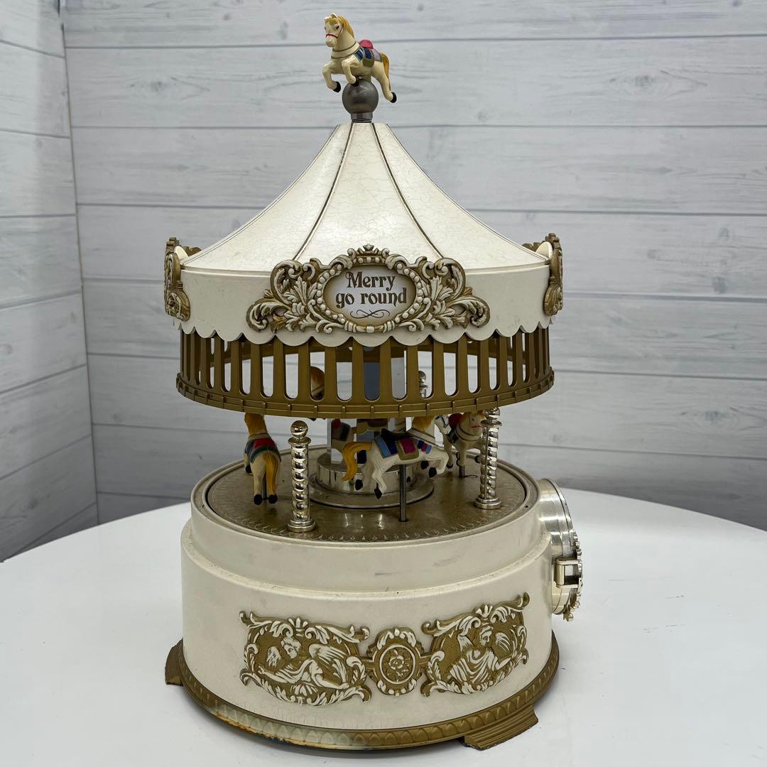 SEIKO メリーゴーランド RE702W オルゴール 置時計 魅惑のワルツ