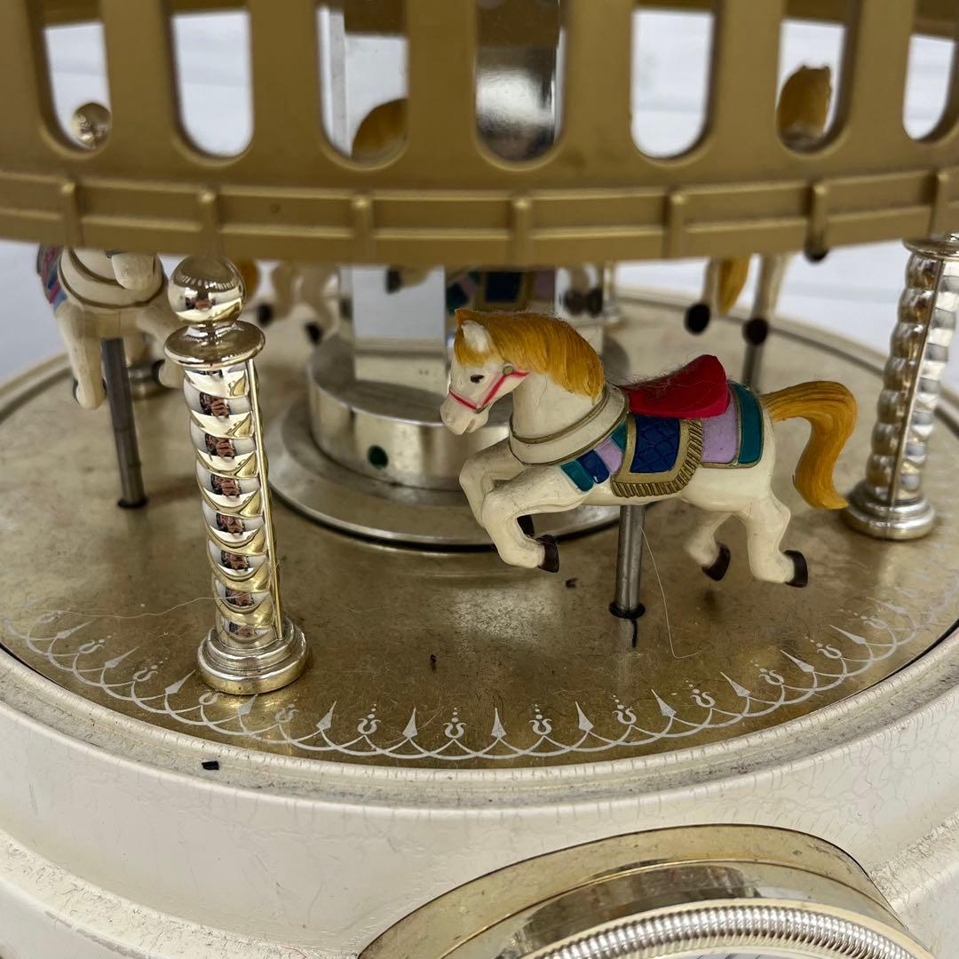 SEIKO メリーゴーランド RE702W オルゴール 置時計 魅惑のワルツ