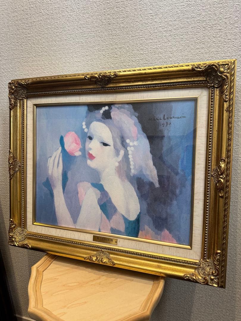 マリー・ローランサン 「バラの女」ポスター Marie Laurencin