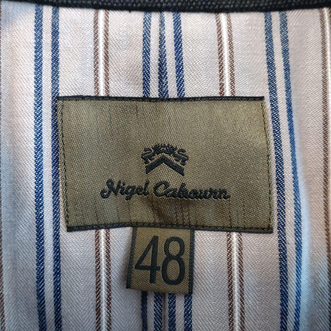 Nigel Cabournニューテンジンベスト HEMP WOOL サイズ48