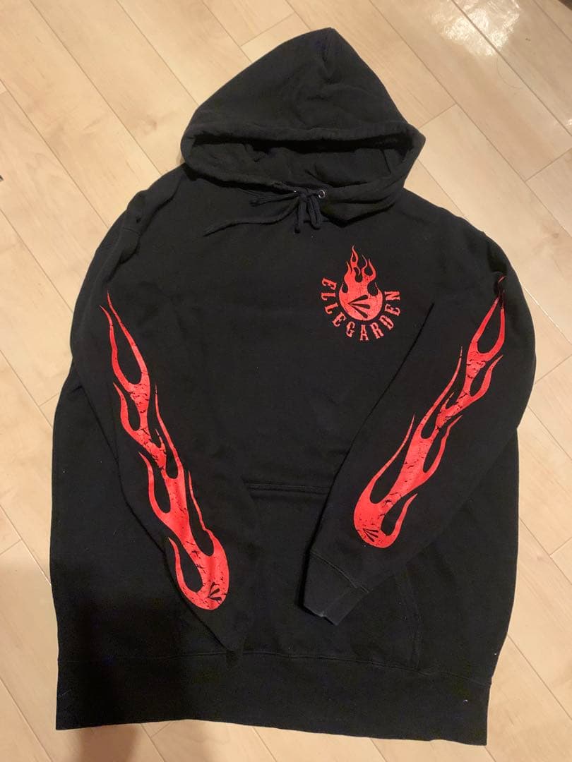 ELLEGARDEN スカルデザイン パーカー XL