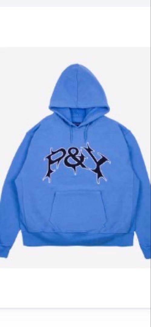 punkandyo パンクアンドヨー 水色パーカー