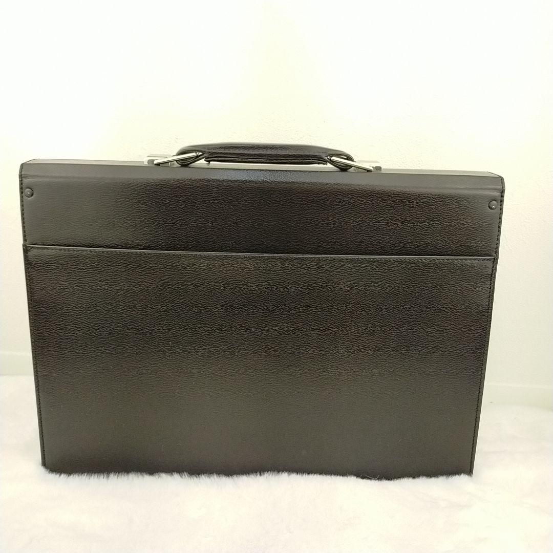 ✨️極美品✨　dunhill　ビジネスバッグ　黒　レザー　ロゴ