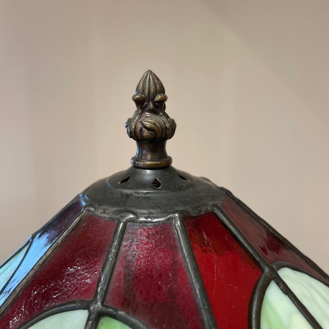 アンティーク調　ステンドグラス　らんぷ