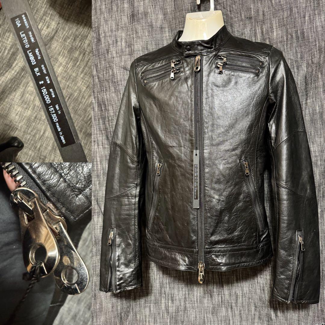 定価165000円 junhashimotoタグあり　シングルライダース　wjk