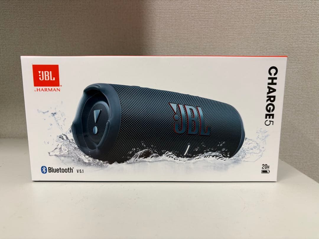 新品未開封 JBL CHARGE5 Bluetoothスピーカー ブルー 青 紺