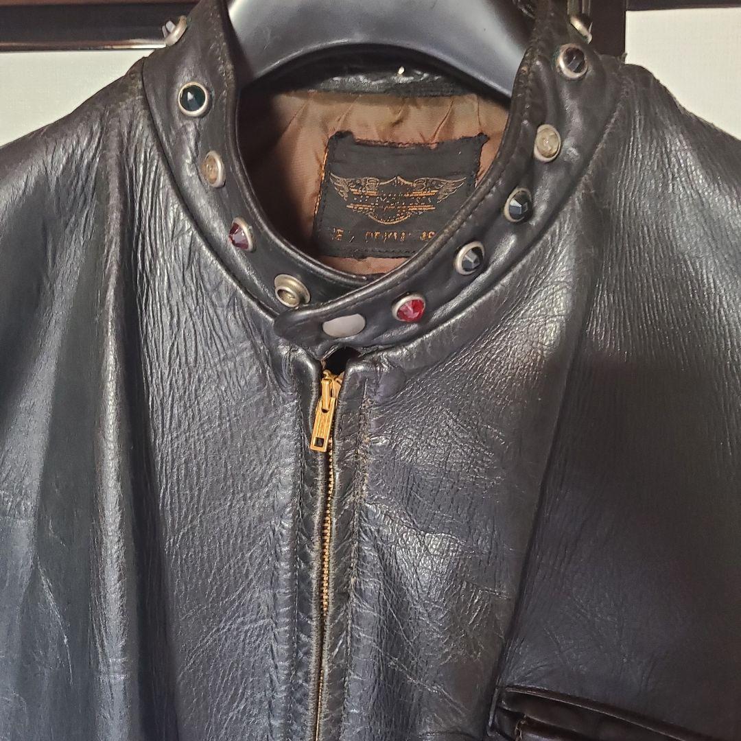 Harley-Davidson ヴィンテージ シングルレザージャケット