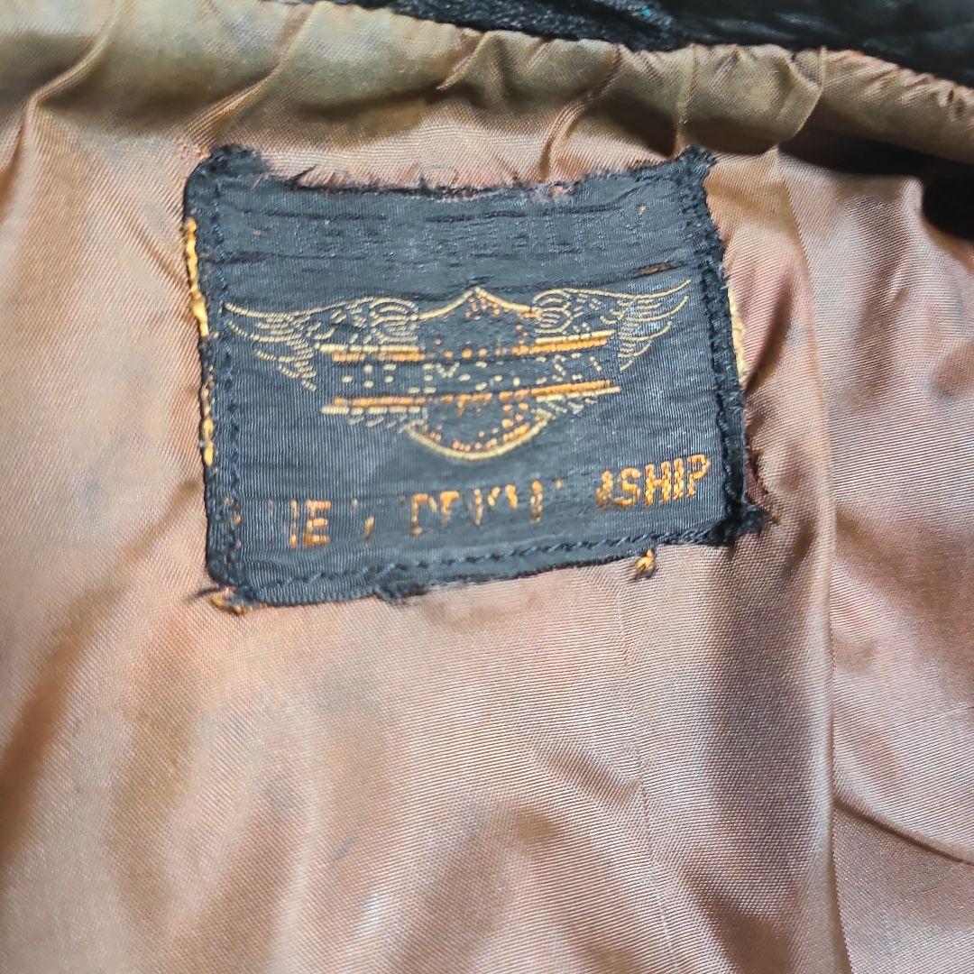 Harley-Davidson ヴィンテージ シングルレザージャケット