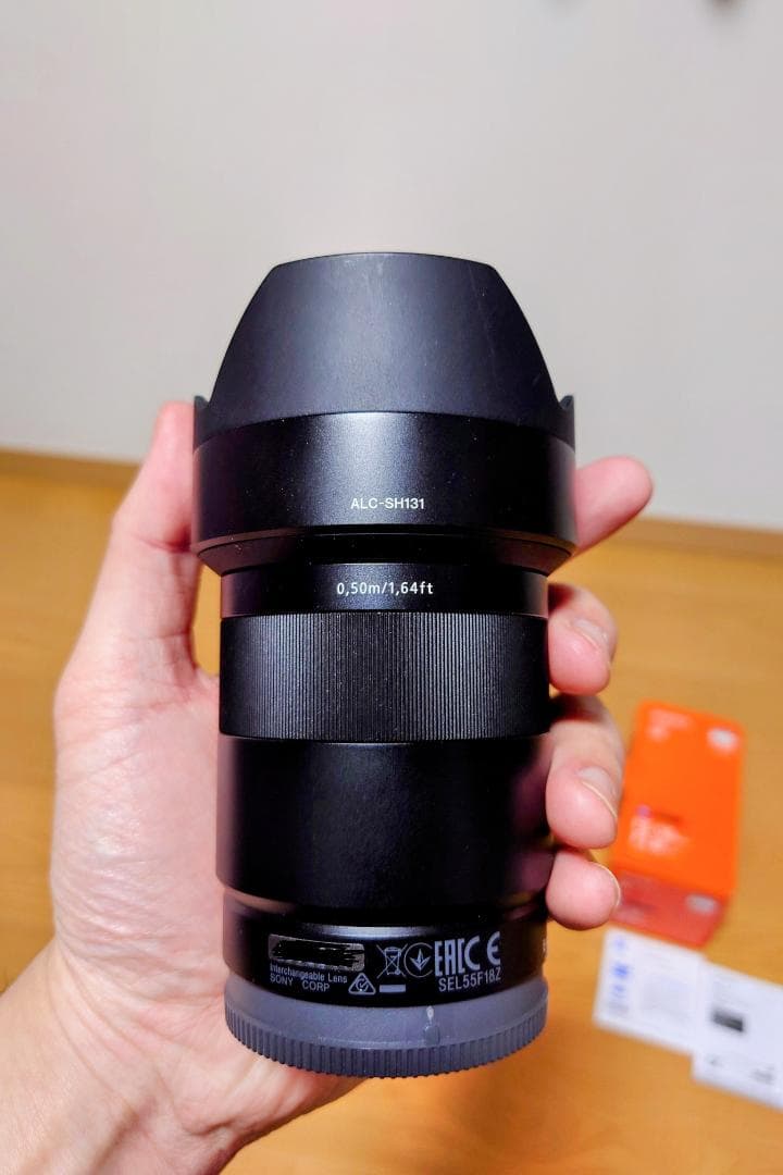 レンズ(単焦点) SONY Sonnar T* FE 55mm F1.8 ZA SEL55f18z