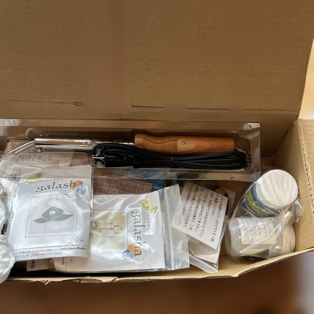 ステンドグラス作成キット(作品5点)