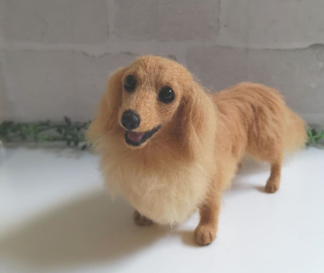 ゆきちゃん♡うちの子オーダー♡羊毛フェルト♪ハンドメイド☆