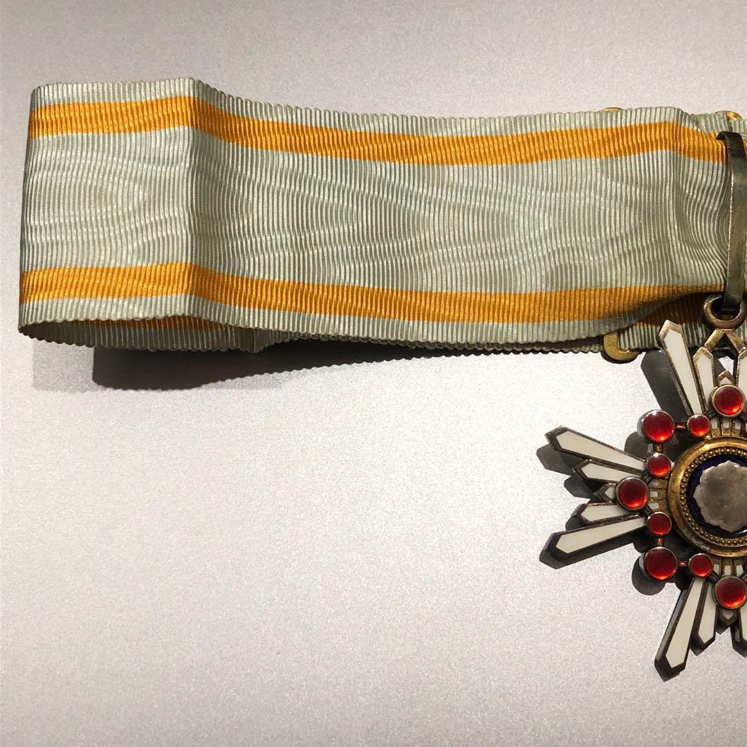 【送料無料・訳あり】日本軍 陸軍 海軍 勲章 記章 徽章 勲三等瑞宝章 本体のみ