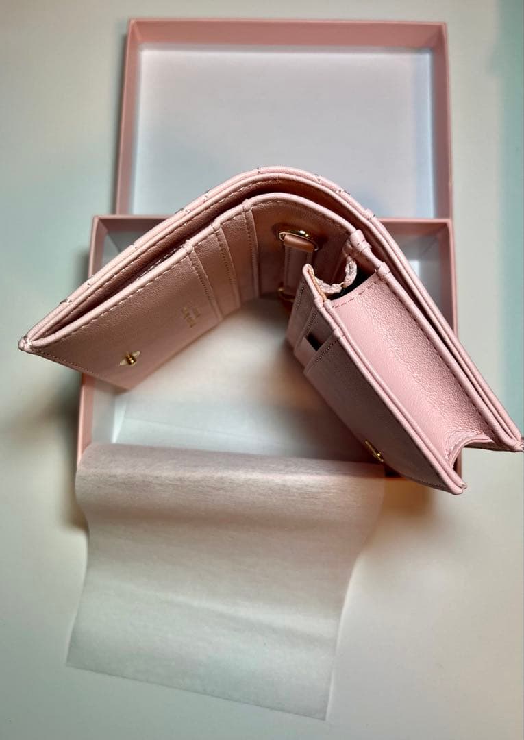 サマンサタバサ プチチョイス ハートキルト 2つ折り財布