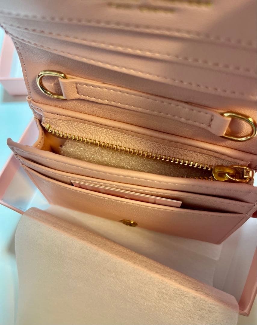 サマンサタバサ プチチョイス ハートキルト 2つ折り財布