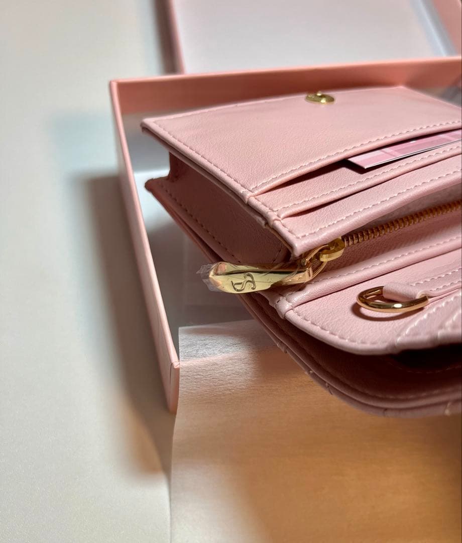 サマンサタバサ プチチョイス ハートキルト 2つ折り財布