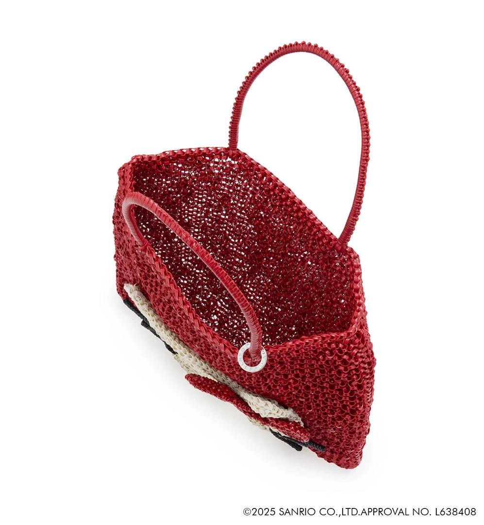 アンテプリマ ハローキティ/スクエア ラージ/マットレッド 新品未使用品