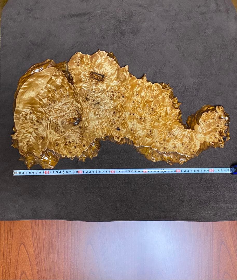 天然木　瘤　一枚板　花台　盆栽台　香炉台