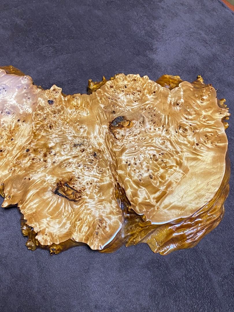 天然木　瘤　一枚板　花台　盆栽台　香炉台