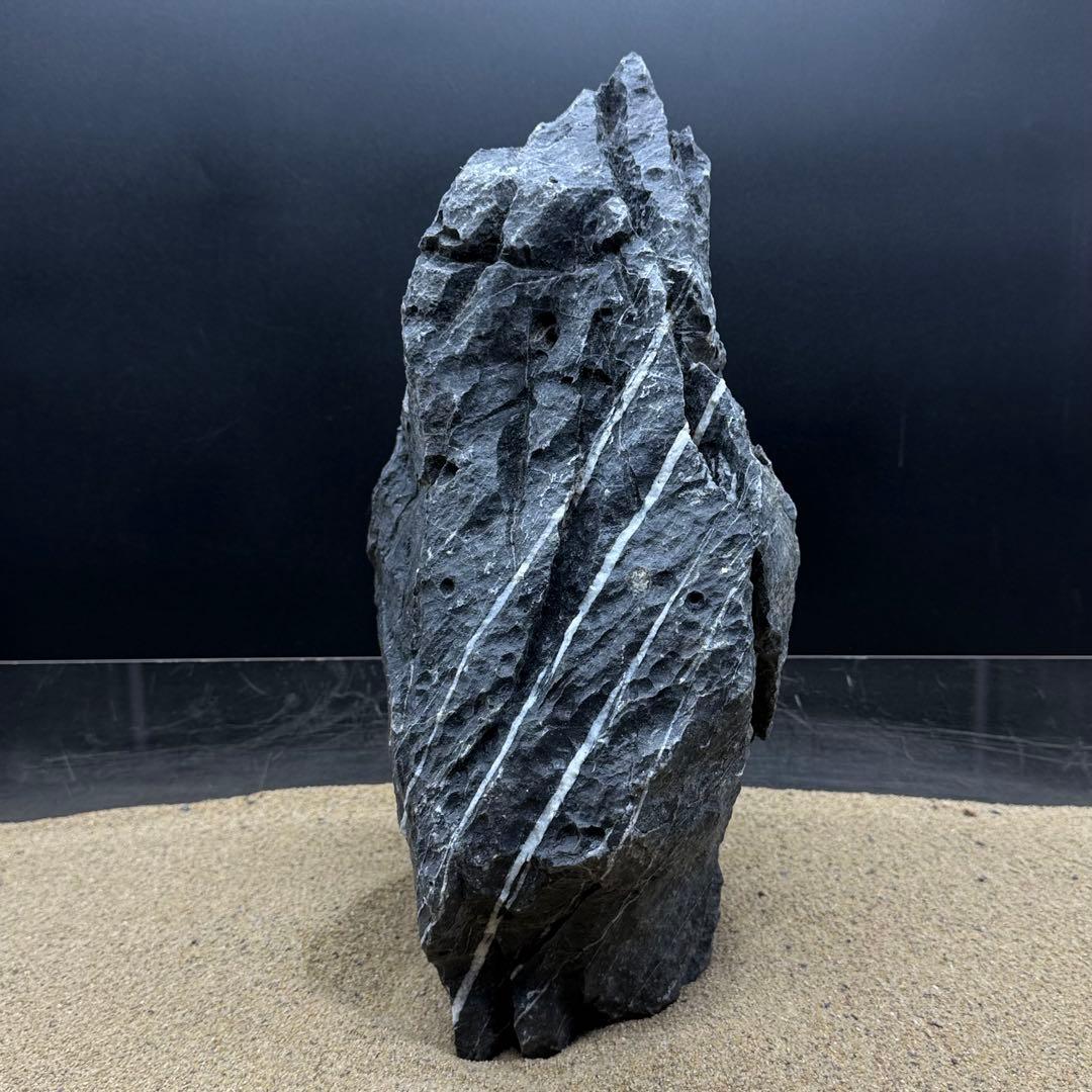 MSS-7191 酸処理青龍石親石　38cm 龍王石　竜王石　アクアリウム