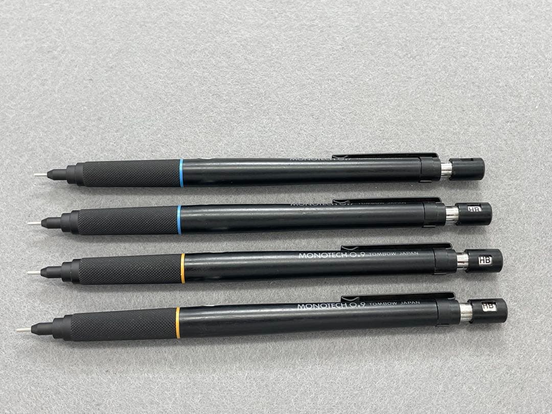 トンボ　モノテック、ぺんてる グラフ1000 シャープペン 計９本（内３本不良）