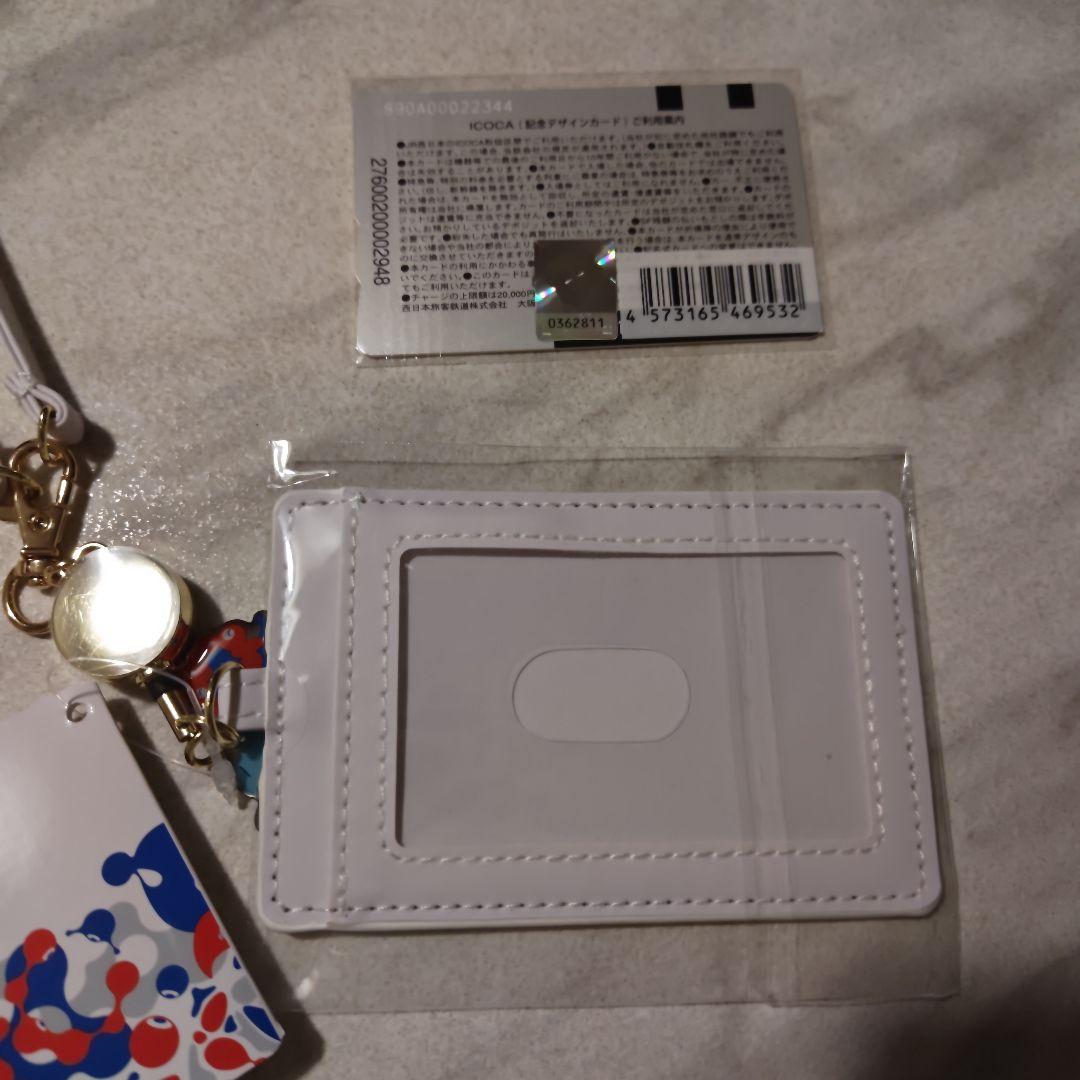 万博限定　ICOCA　合皮パスケース　イコちゃん　ミャクミャク　EXPO2025