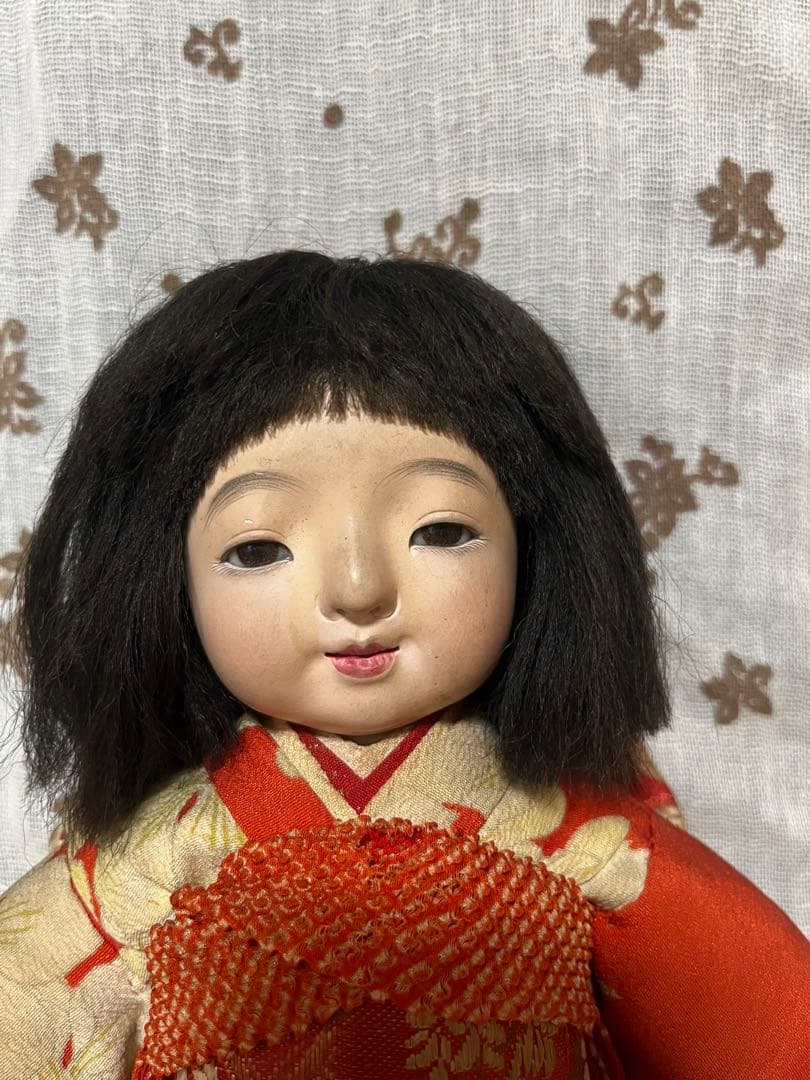 自由人形　市松人形