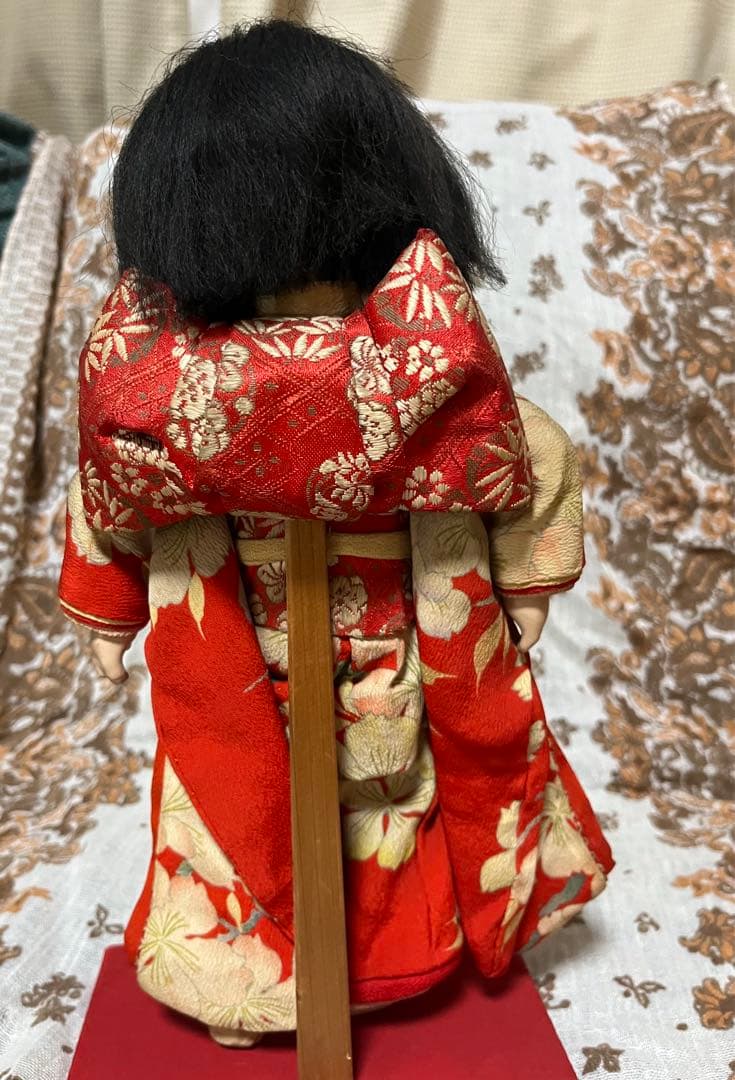 自由人形　市松人形