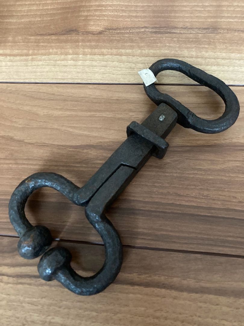 1800年代イギリスアンティーク　レールクランプ