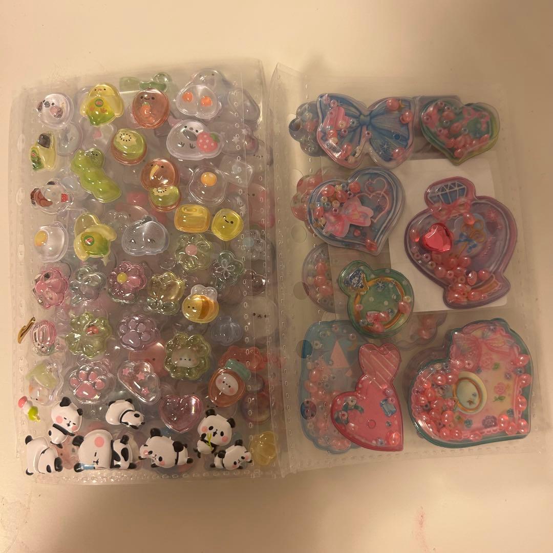 シール帳 完成品